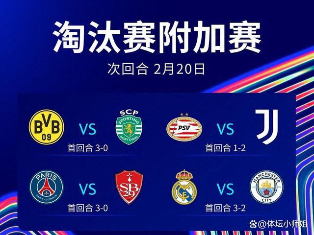 欧冠资格赛第二轮对阵出炉，首回合将于北京时间